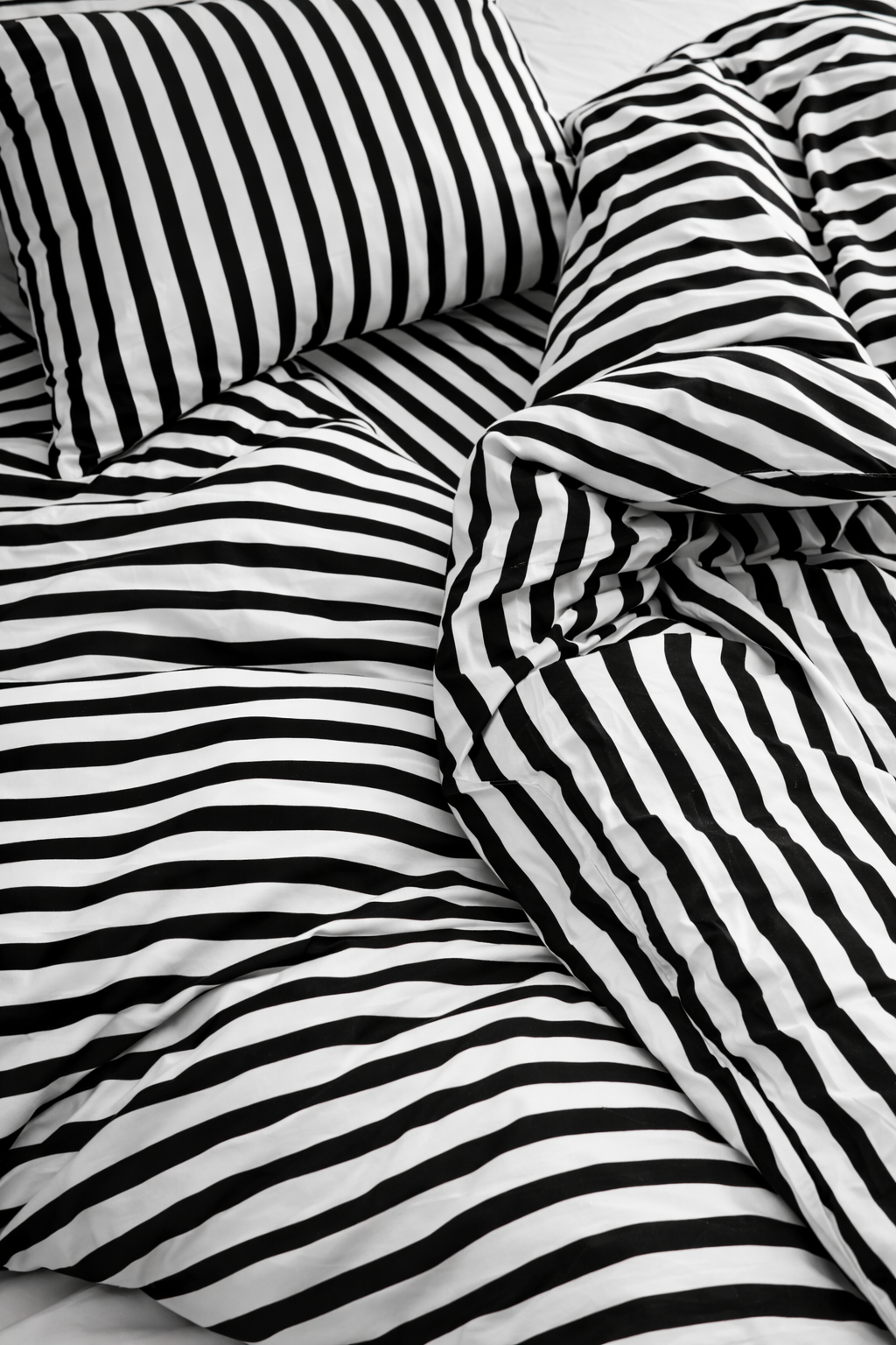 400 TC Cotton Satin Stripelet Bedding Set